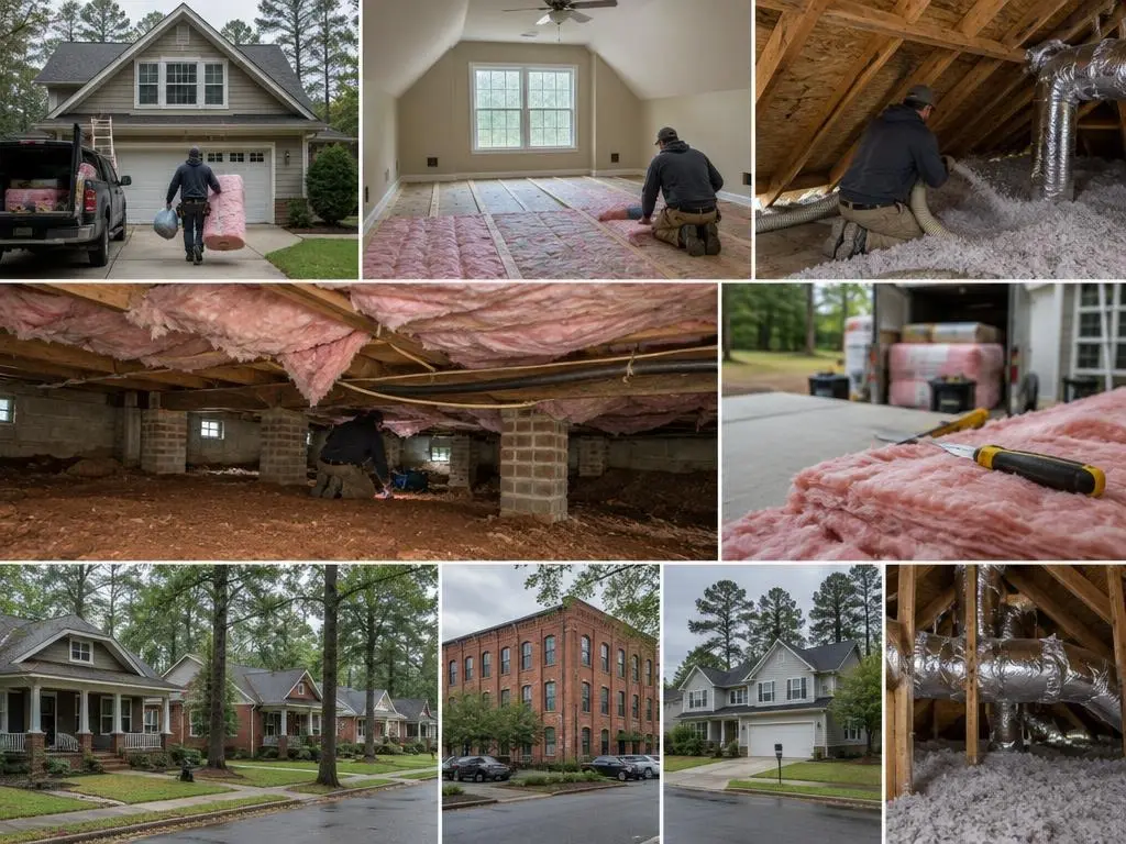 Bonus Room & Kneewall Insulation in Durham, NC